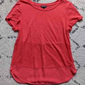 Express mixed media t-shirt